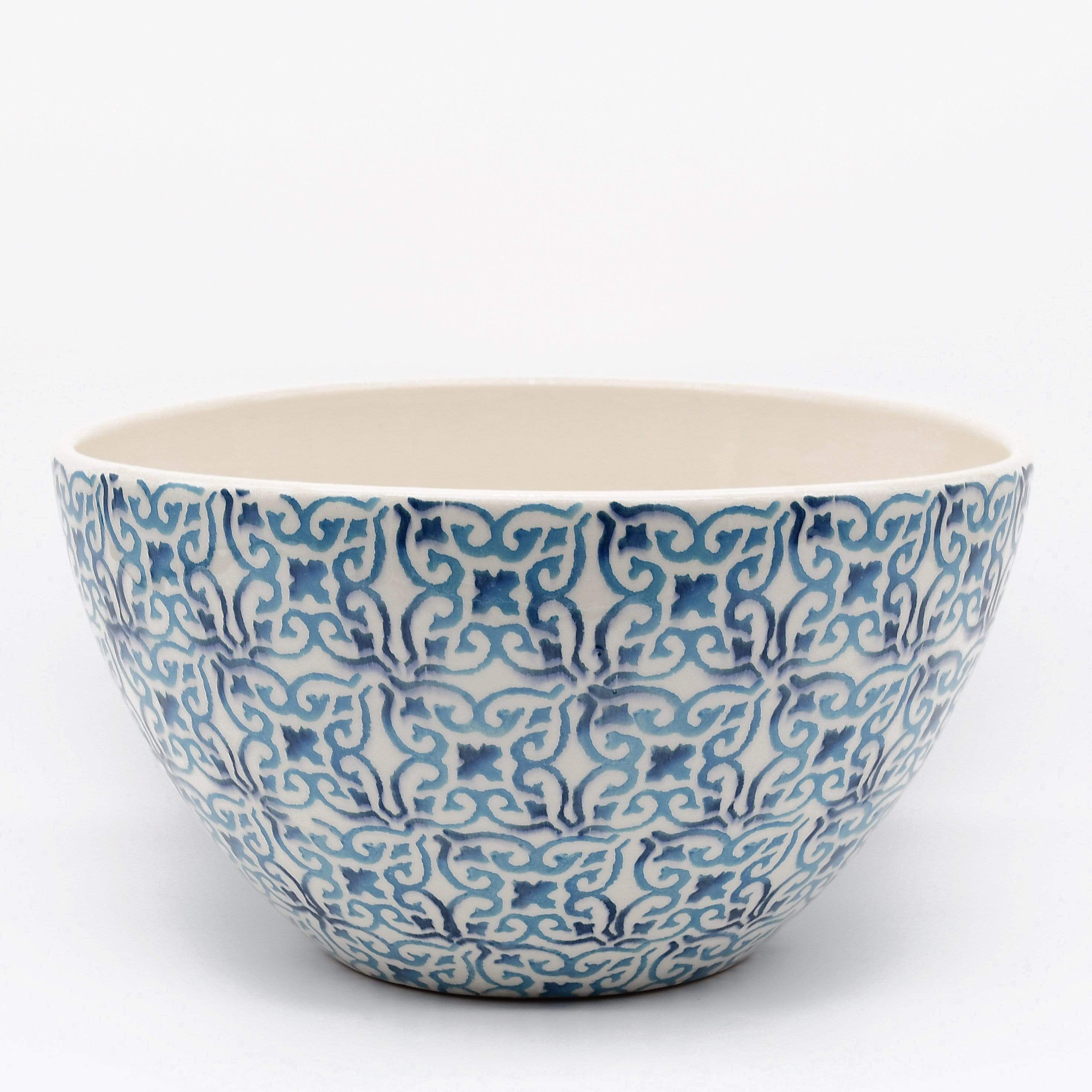 luisa-paix-o-alentejo-saladier-terre-cuite-vitrifi-e-turquoise-27-cm image 1
