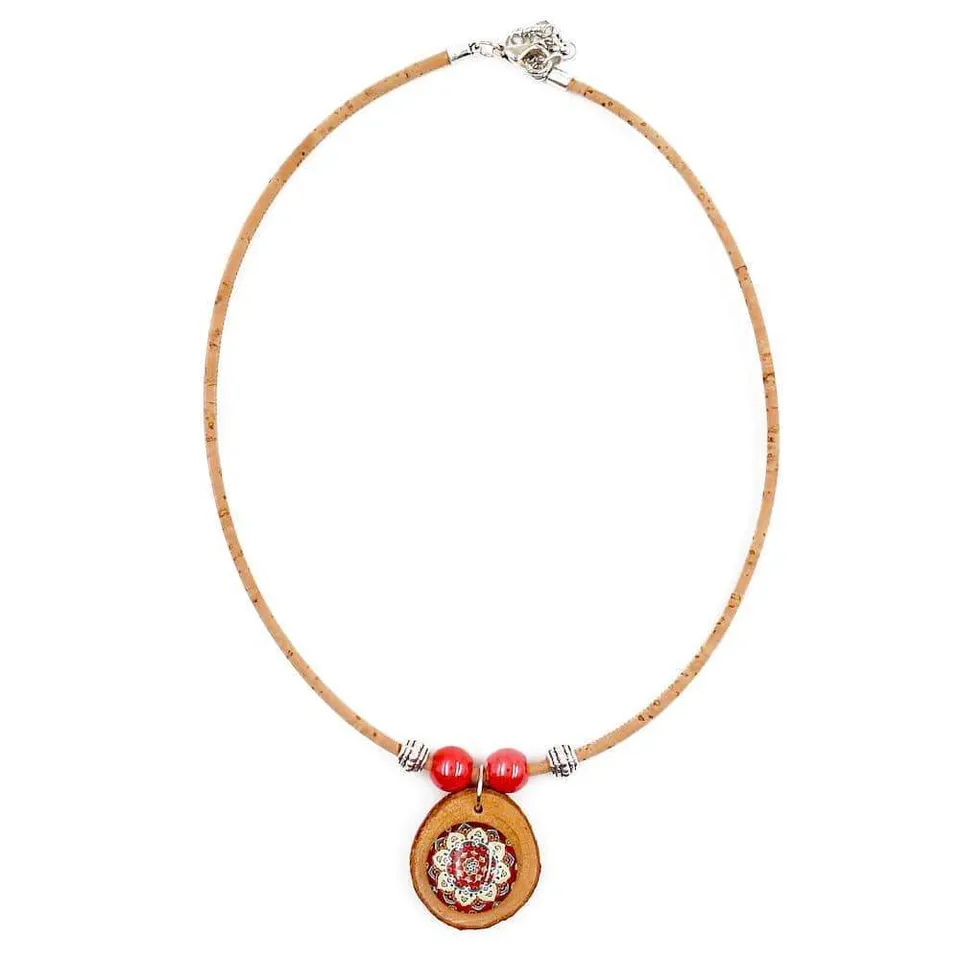 luisa-paix-o-bijoux-du-portugal-collier-li-ge-pendentif-bois-49-cm image 1