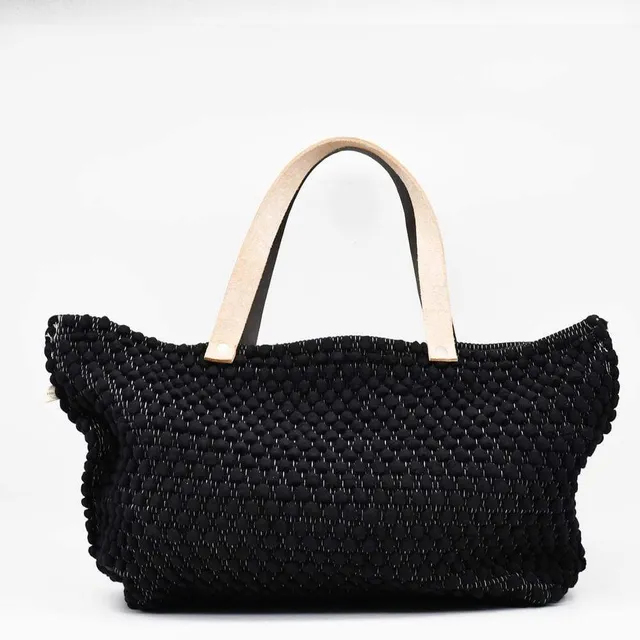 luisa-paix-o-sac-paule-noir-tapis-portugais-50-cm image 1