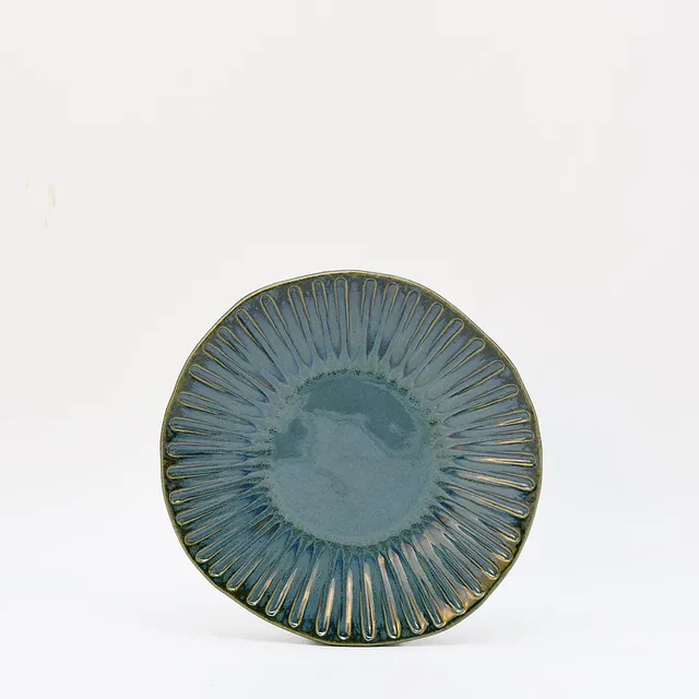 luisa-paix-o-vieira-assiette-gr-s-21-cm-verte image 1