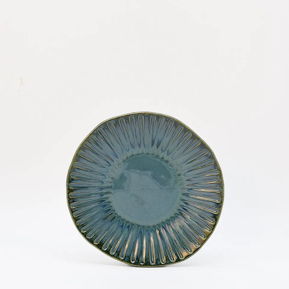 luisa-paix-o-vieira-assiette-gr-s-21-cm-verte image 1