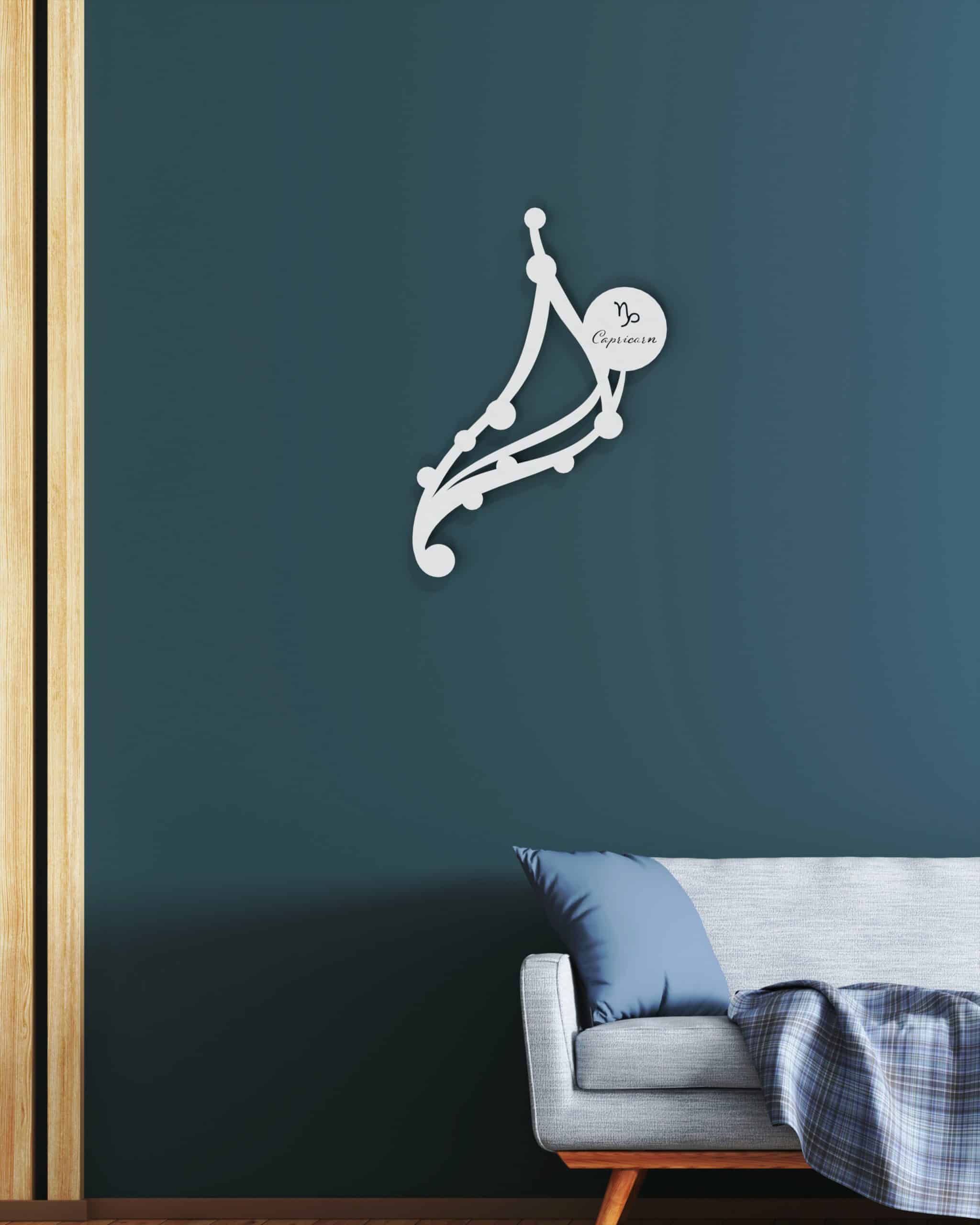 je-suis-art-signes-du-zodiaque-capricorne-d-coration-murale-m-tal image 4