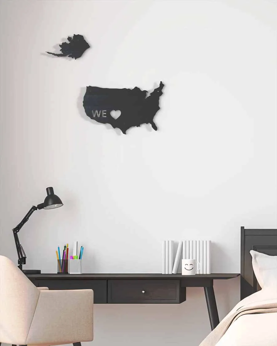 je-suis-art-we-love-usa-carte-monde-tableau-m-tal image 1