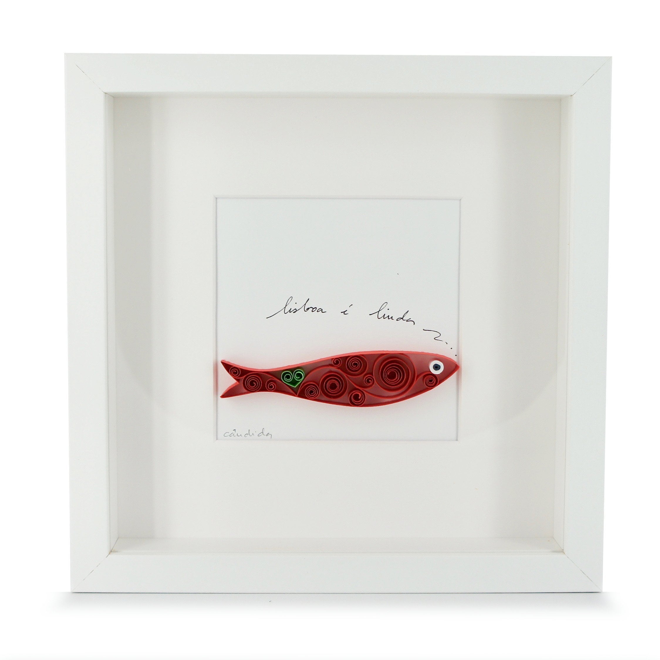 luisa-paix-o-sardinha-tableau-paperolles-sardine-25-cm-fait-main-2 image 1