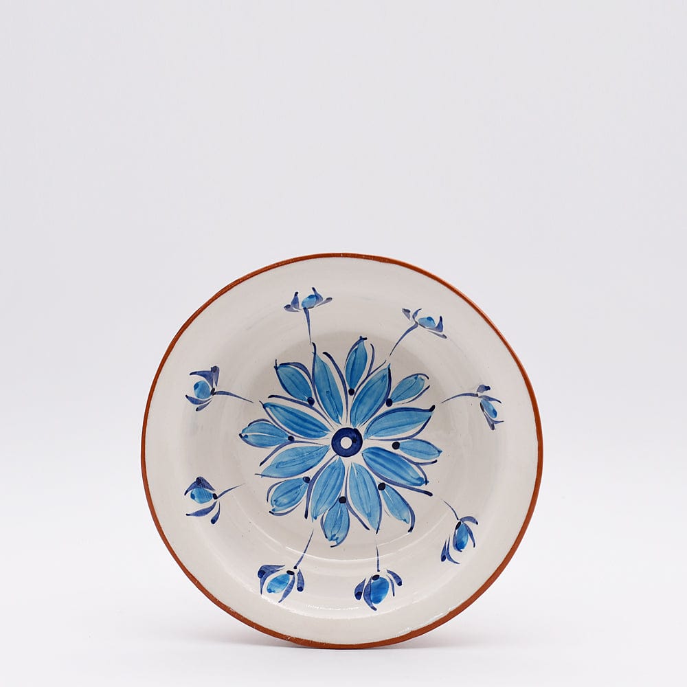 luisa-paix-o-vaisselle-saladier-terre-cuite-turquoise-19cm-fait-main image 1