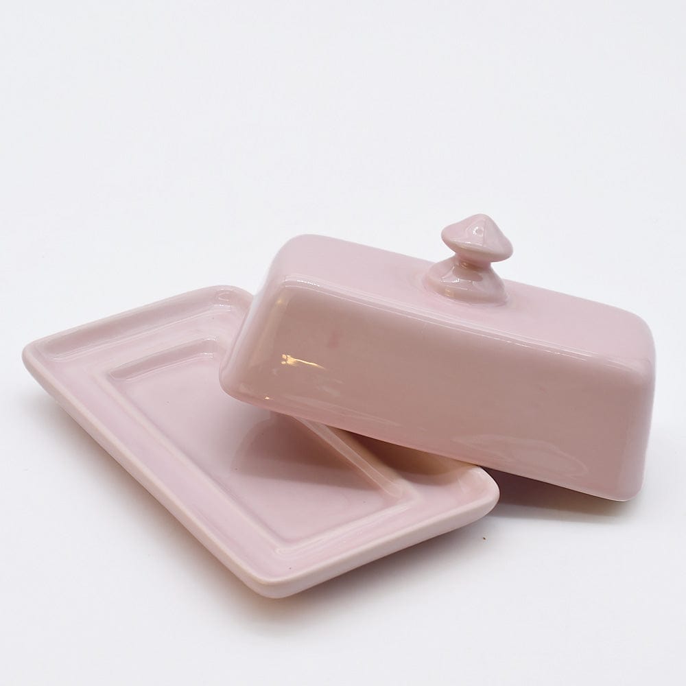 luisa-paix-o-beurrier-c-ramique-rose-brillant-20-cm image 2