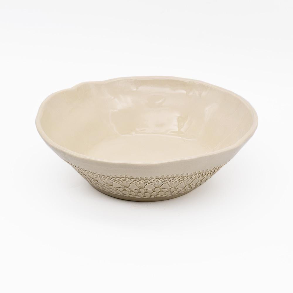 luisa-paix-o-vaisselle-portugaise-saladier-carimbada-beige-19-cm image 3