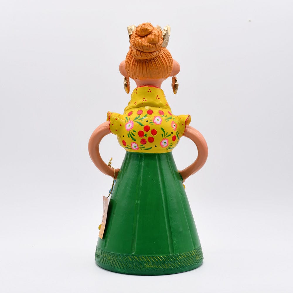 prazeres-c-ta-boneca-minhota-40cm-statue-c-ramique-robe-vive image 6