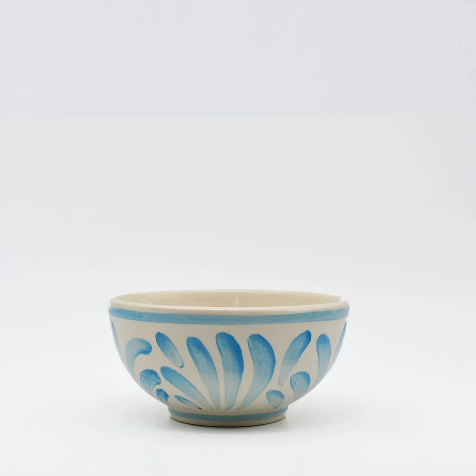 luisa-paix-o-andorinha-grand-bol-c-ramique-turquoise-15cm image 1