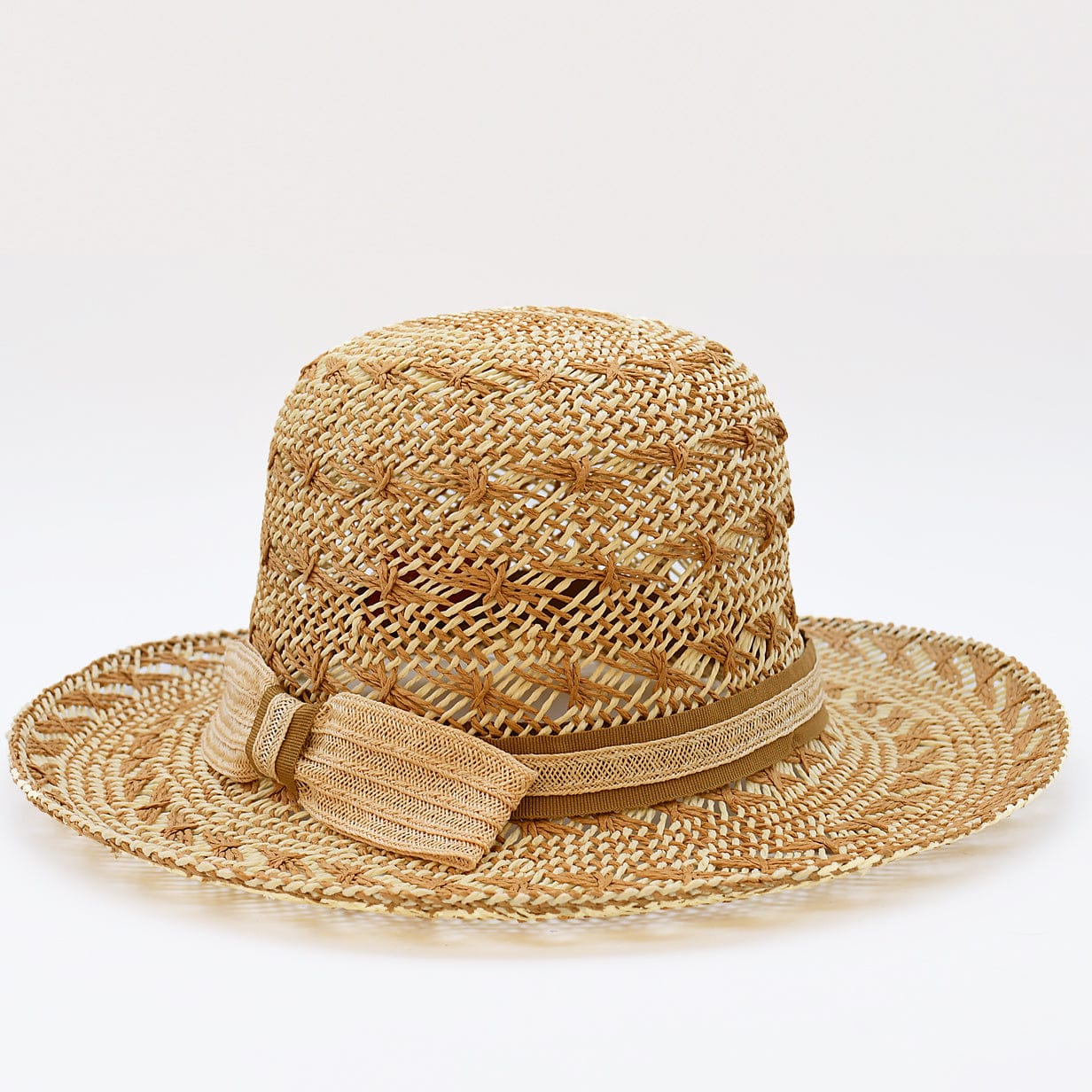 luisa-paix-o-chapeau-de-plage-fibres-v-g-tales-beige-blanc-taille-m image 3