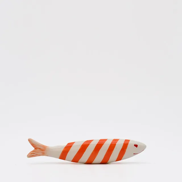 luisa-paix-o-sardine-souriante-en-c-ramique-orange-19-cm image 1