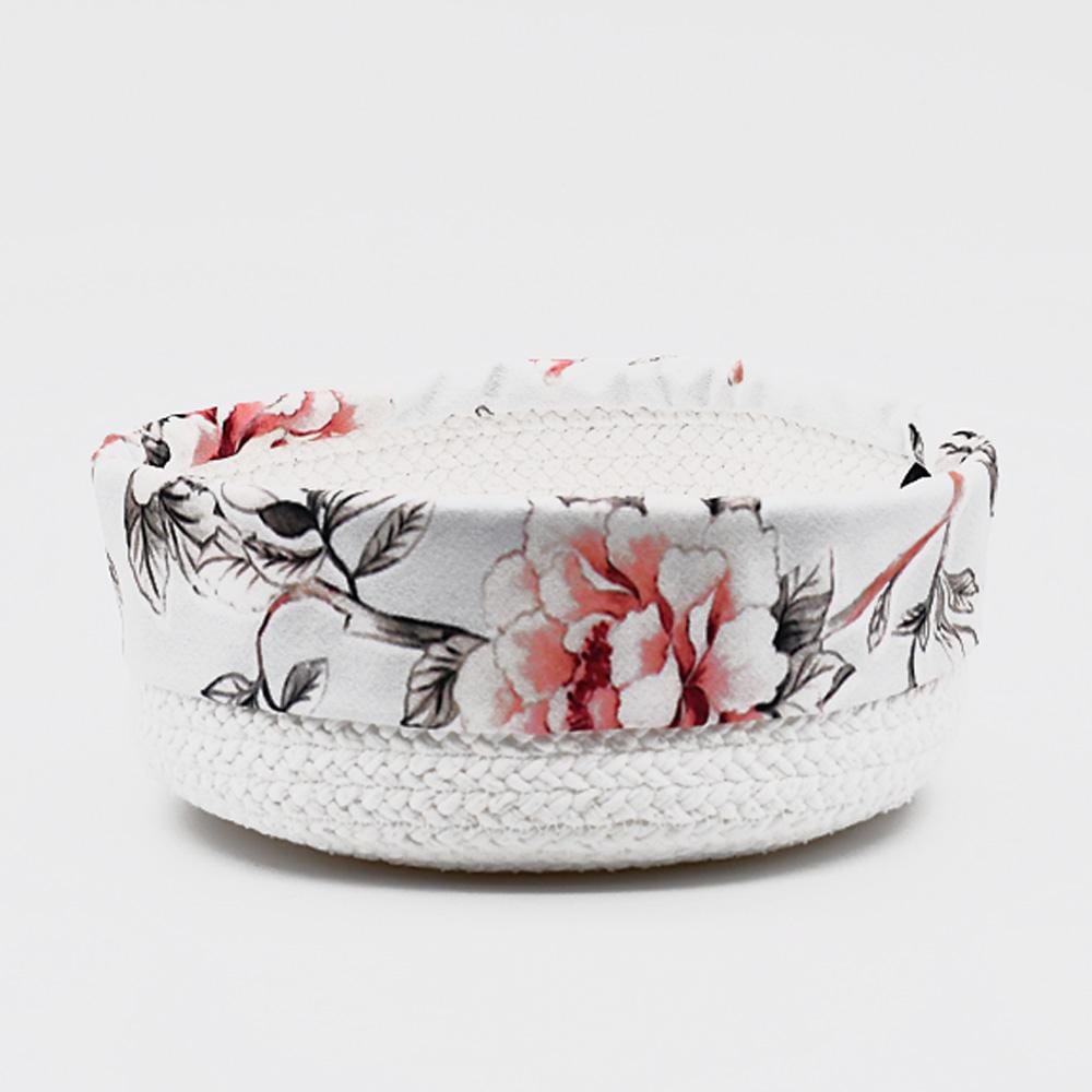 luisa-paix-o-linge-de-maison-panier-coton-rose-20-cm image 2