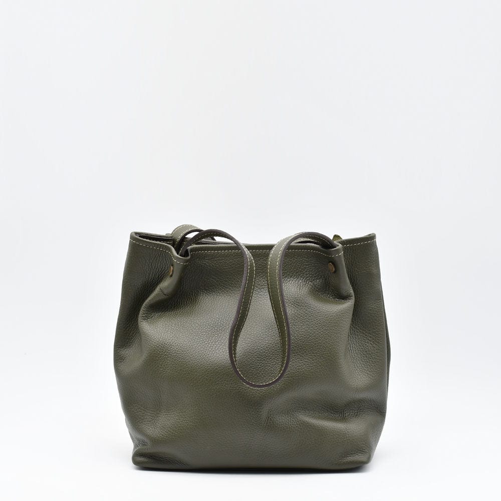 luisa-paix-o-accessoires-sac-main-cuir-vert-olive-doubl-coton image 1
