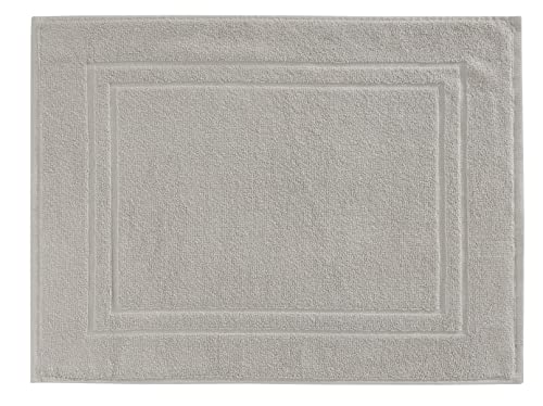 baroni-home-tessile-bagno-tapis-de-bain-coton-gris-45x60-cm image 6