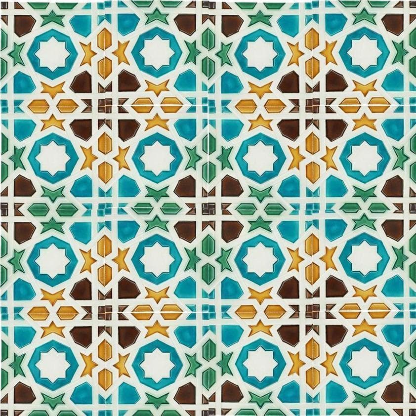 luisa-paix-o-azulejos-azulejo-hispano-maure-carreau-8-5x8-5-cm-relief image 4
