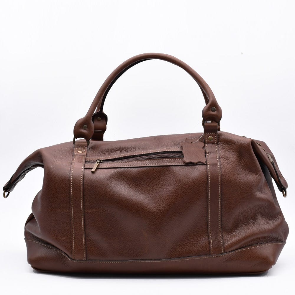 luisa-paix-o-accessoires-sac-voyage-cuir-marron-cabine image 1