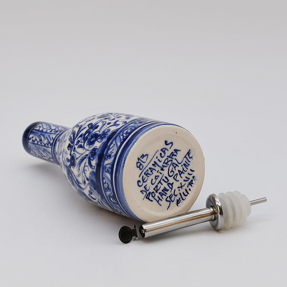 luisa-paix-o-carafe-huile-c-ramique-de-coimbra-bleue image 5