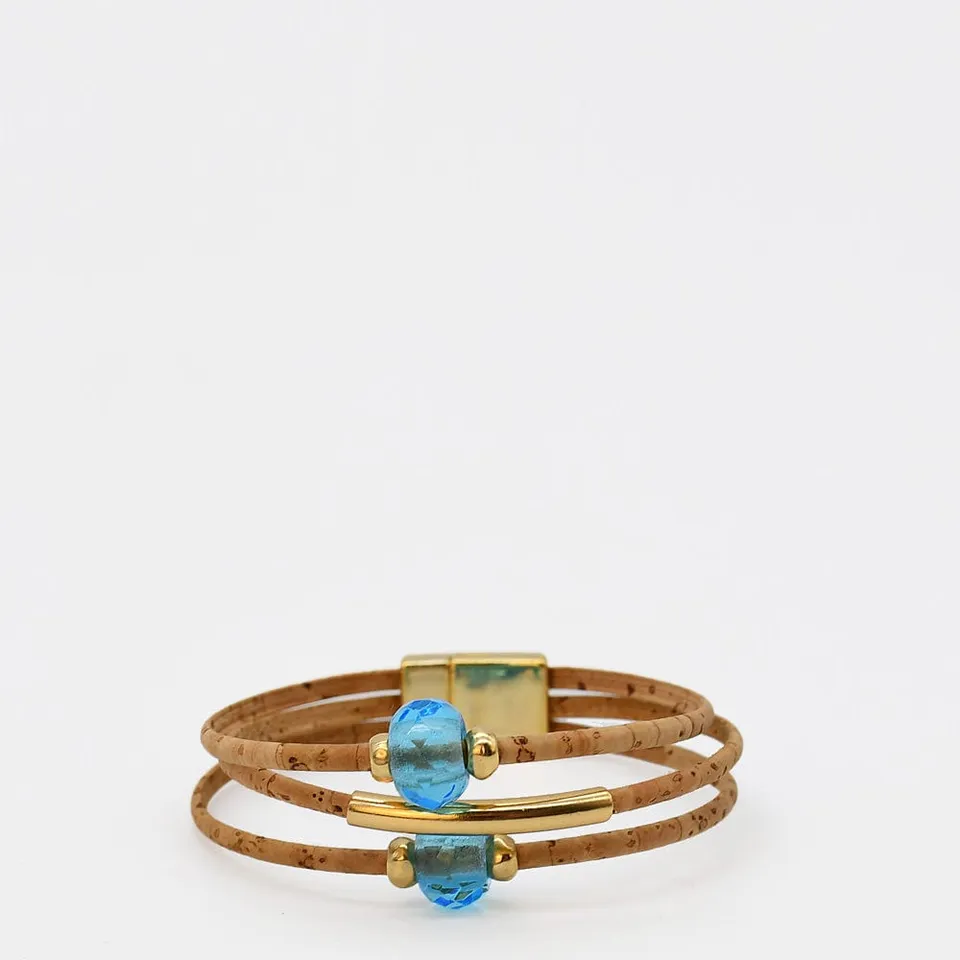 luisa-paix-o-bijoux-bracelet-li-ge-perles-turquoise image 1