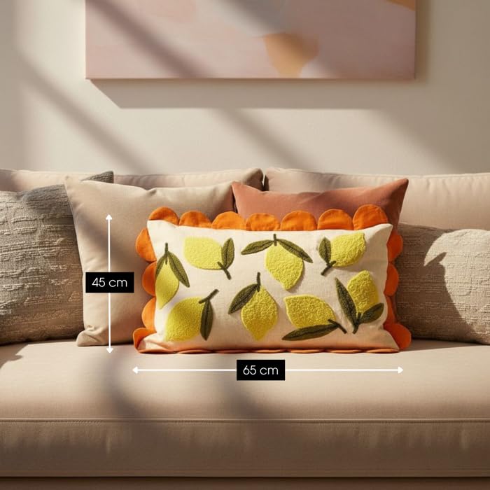 mica-decorations-lemons-coussin-65x45-cm-citrons-coton image 2