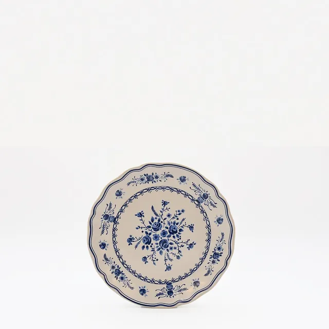 luisa-paix-o-vila-assiette-gr-s-17-cm-blanc-bleu image 1