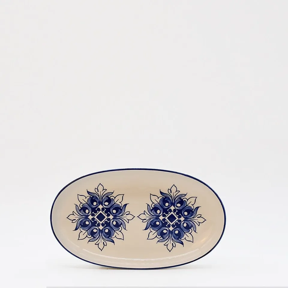 luisa-paix-o-bras-o-plat-ovale-24-cm-bleu-lave-vaisselle image 1