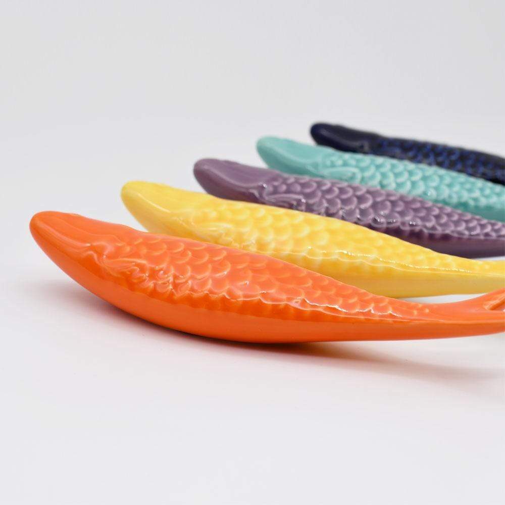 luisa-paix-o-sardine-c-ramique-d-co-murale-orange-17-cm image 2