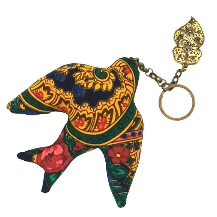 luisa-paix-o-andorinha-porte-cl-s-hirondelle-marron-tissu-minho image 1