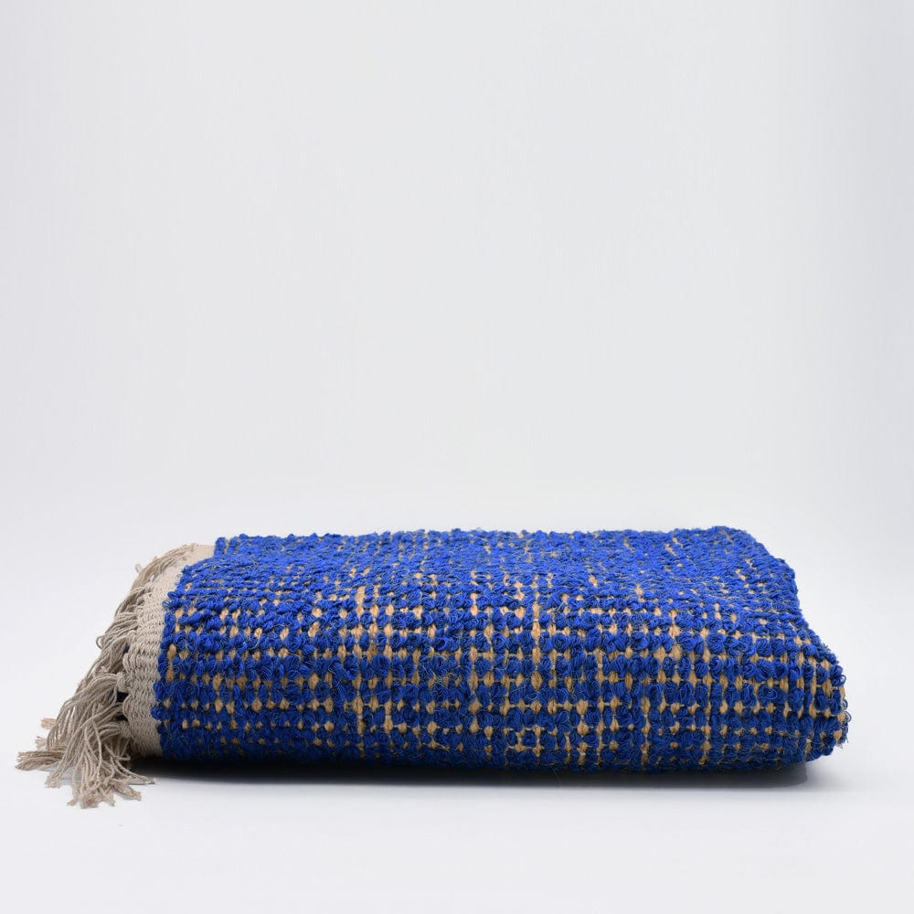 luisa-paix-o-linge-maison-tapis-sisal-coton-160x95-cm-bleu image 1