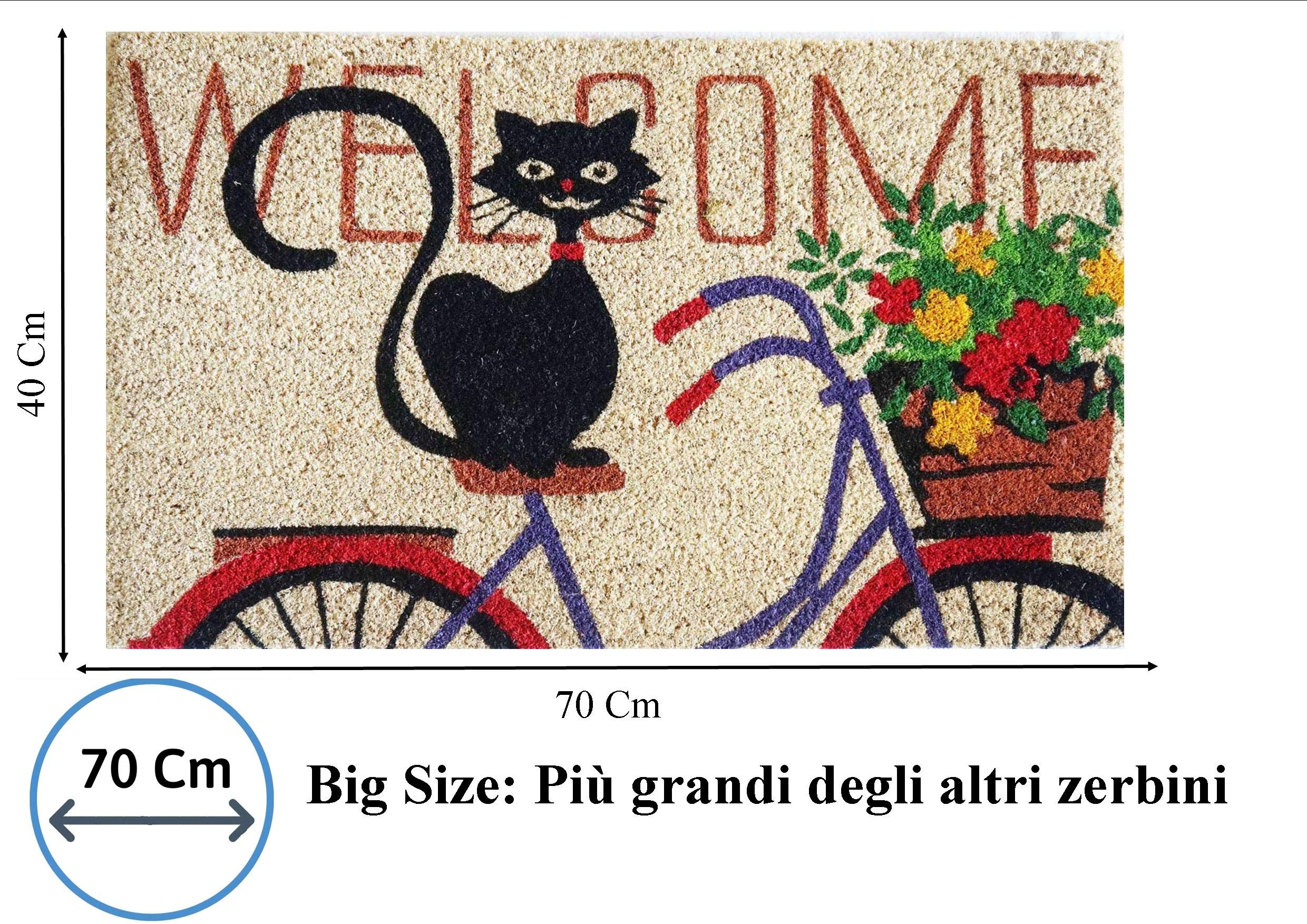 baroni-home-paillasson-coco-70x40-cm-chat-v-lo-welcome image 3