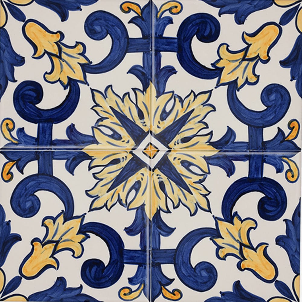 luisa-paix-o-azulejo-padr-o-14x14cm-peint-main image 2
