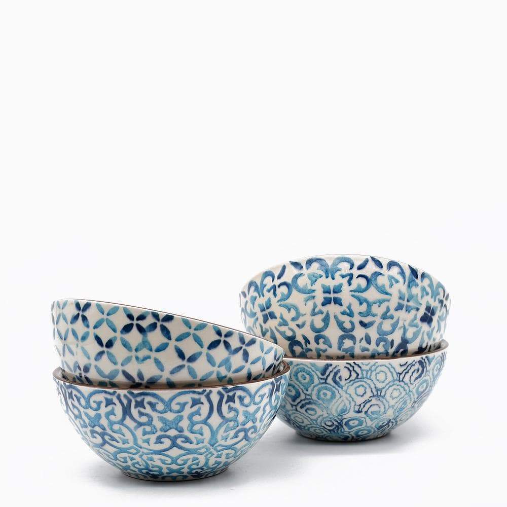 luisa-paix-o-vaisselle-ensemble-4-bols-alentejo-turquoise image 1