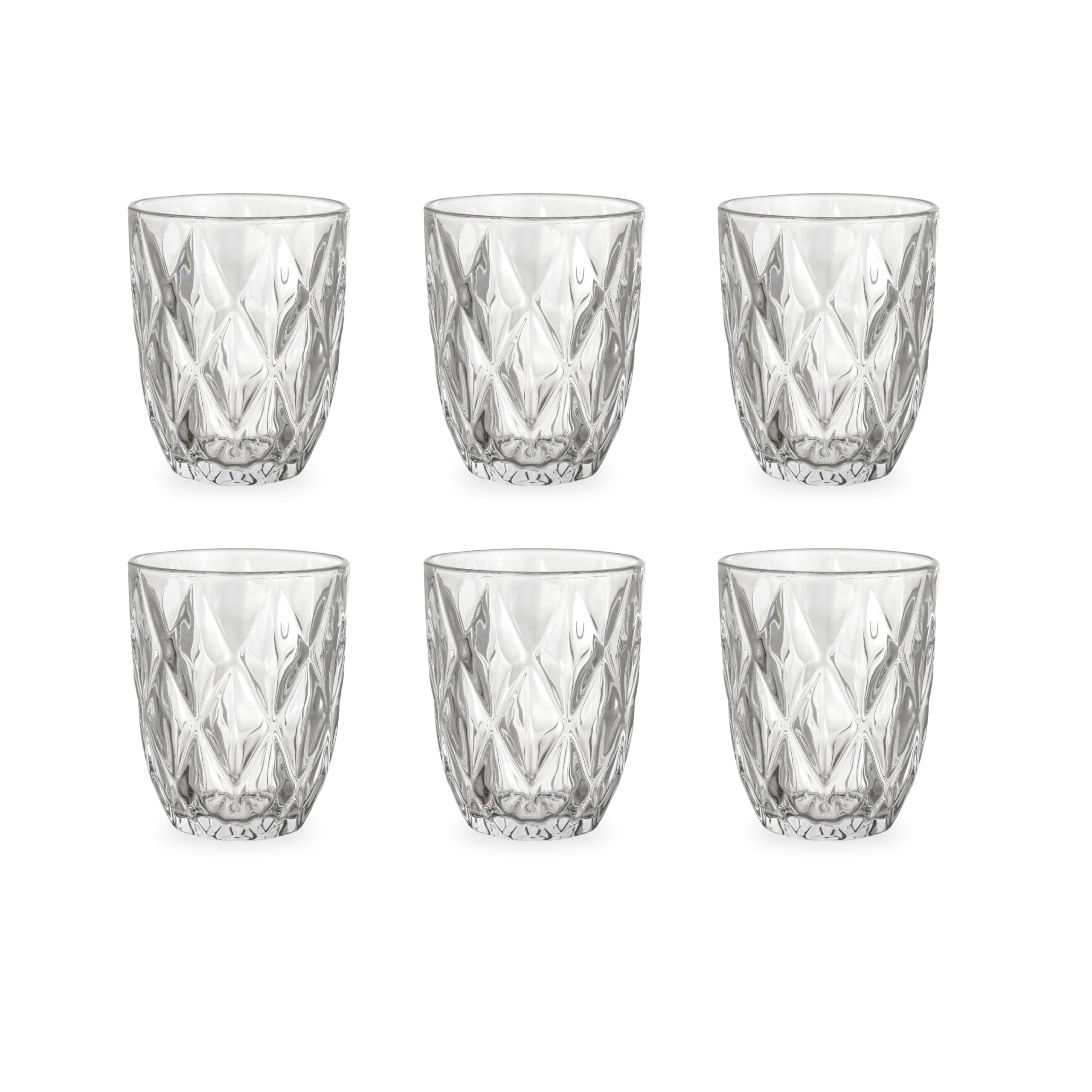 baroni-home-cucina-lot-6-verres-grands-losanges-30cl image 7