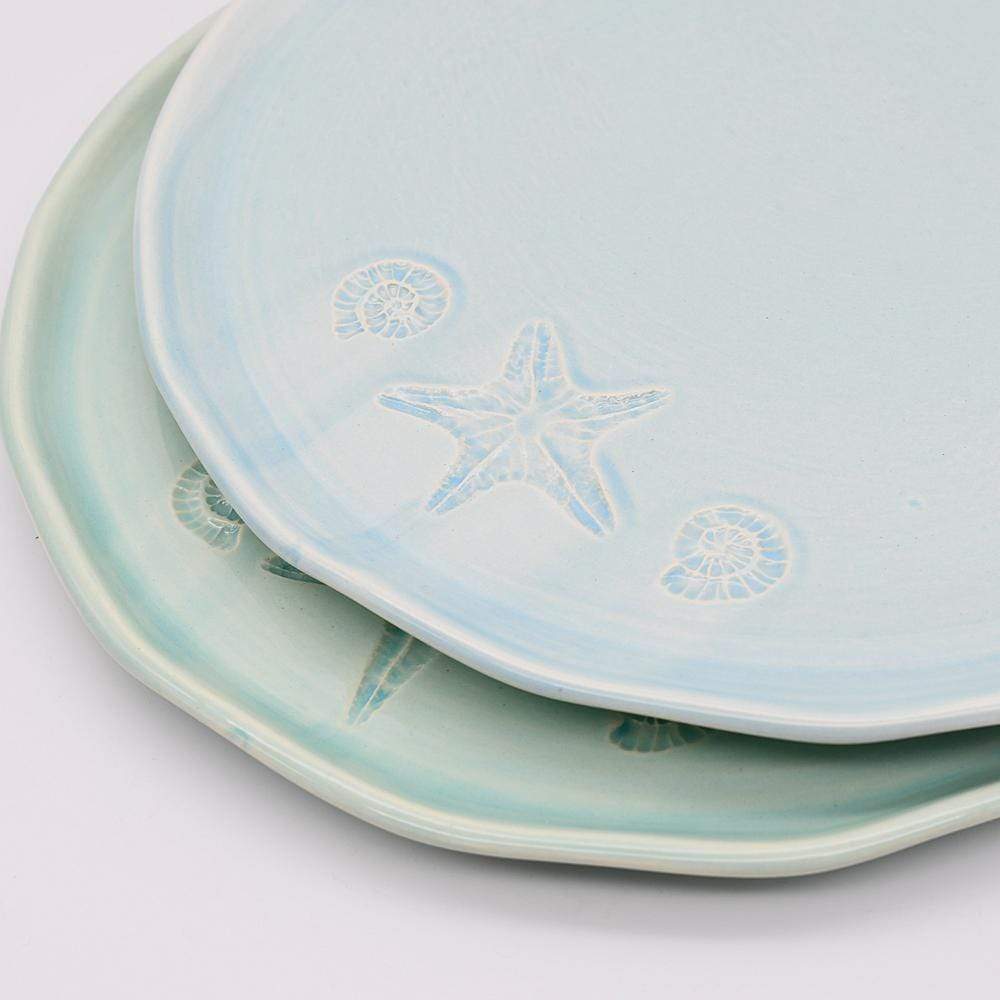 luisa-paix-o-estrela-do-mar-assiette-turquoise-27-cm-c-ramique image 2