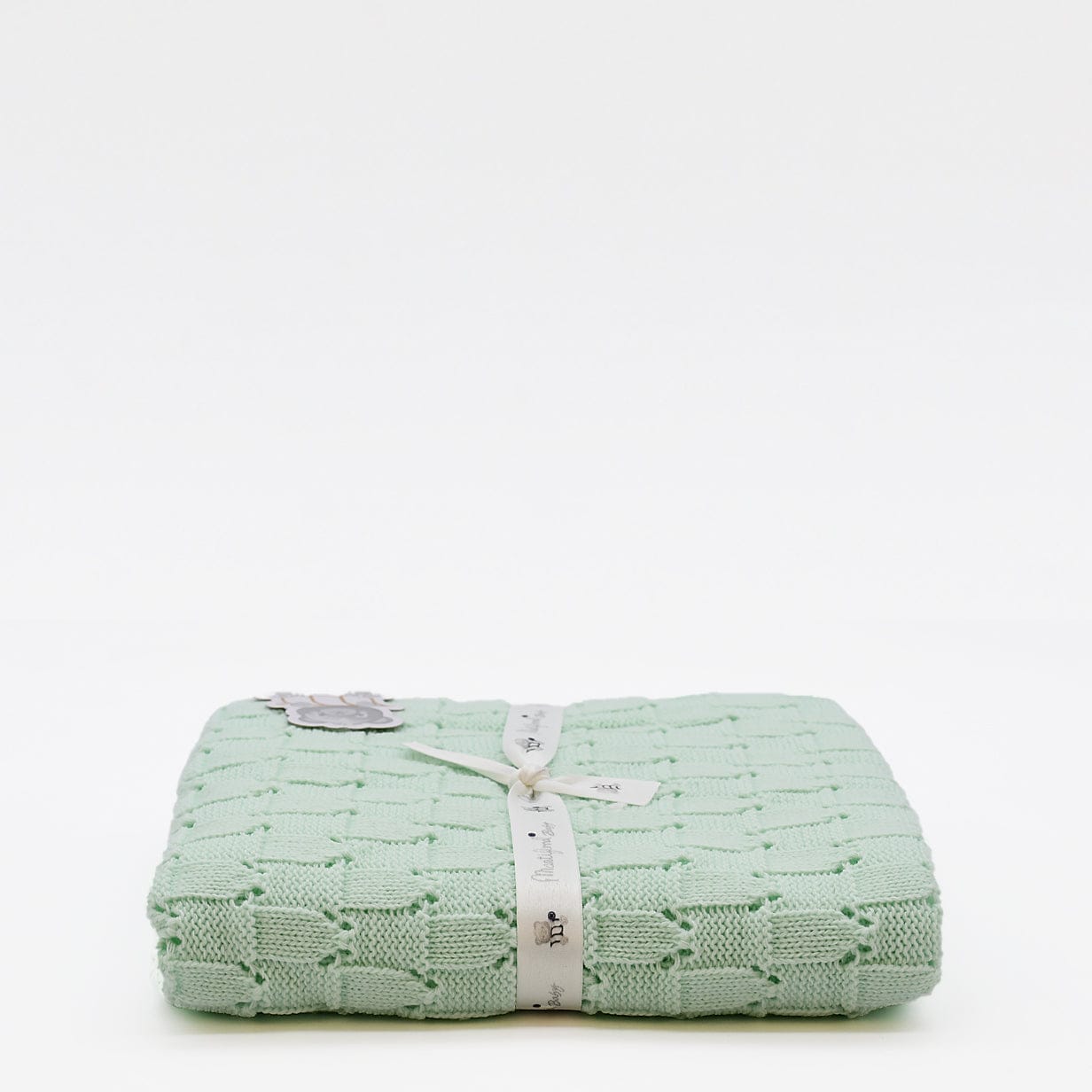 luisa-paix-o-couverture-maille-b-b-vert-85x85cm-acrylique image 1