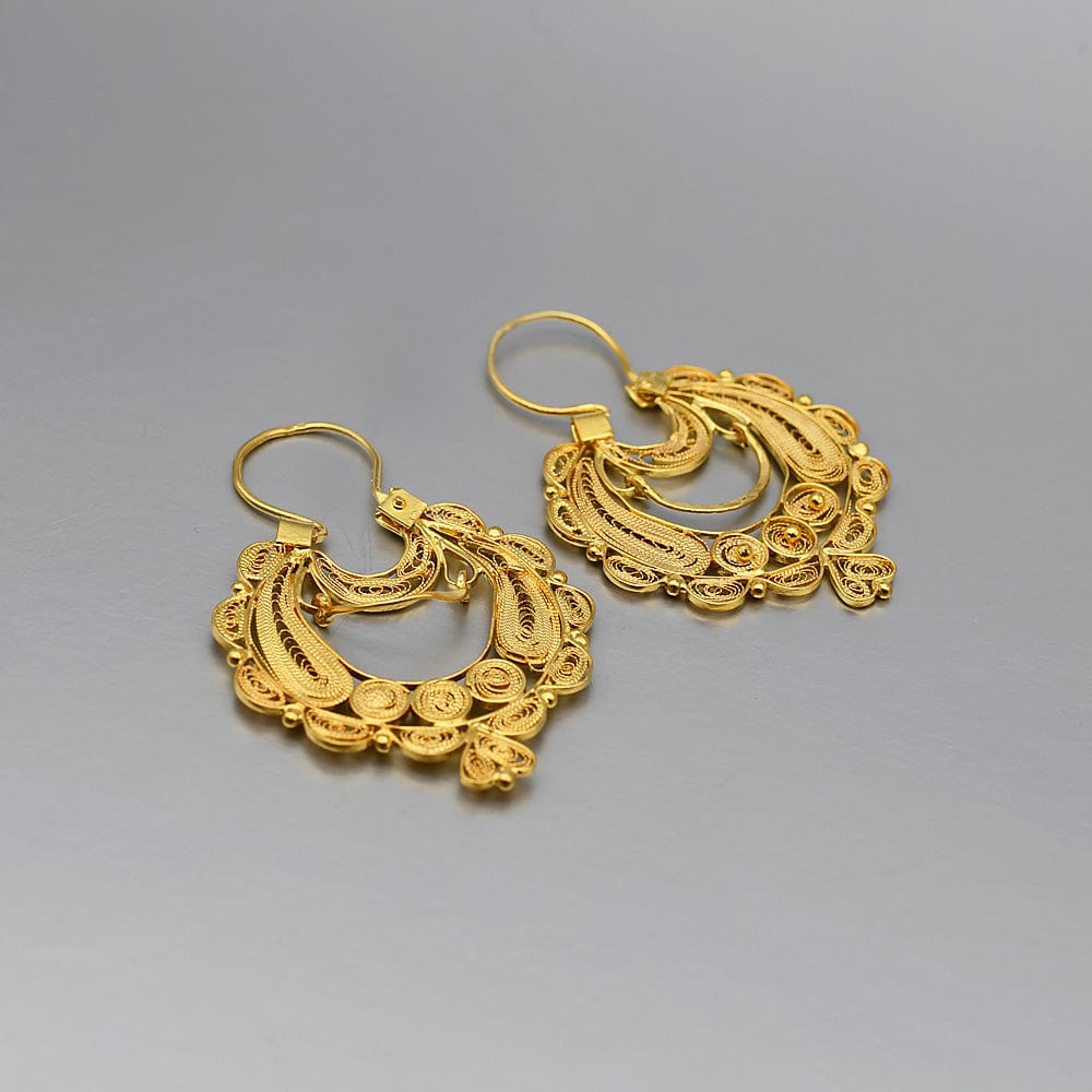 luisa-paix-o-boucles-d-oreilles-filigrane-argent-dor-4-cm image 3