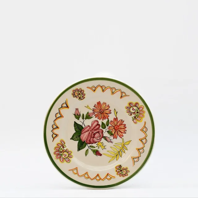 luisa-paix-o-viana-assiette-en-c-ramique-22-cm-florale image 1