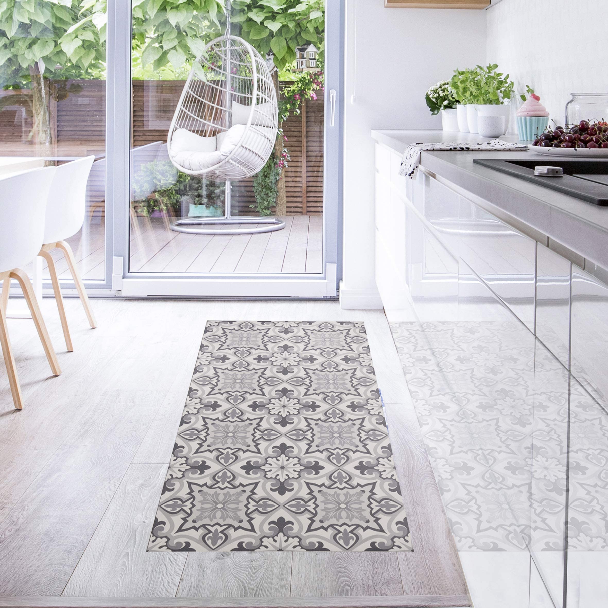 baroni-home-cucina-tapis-cuisine-pvc-60x120-maioliques-gris image 6