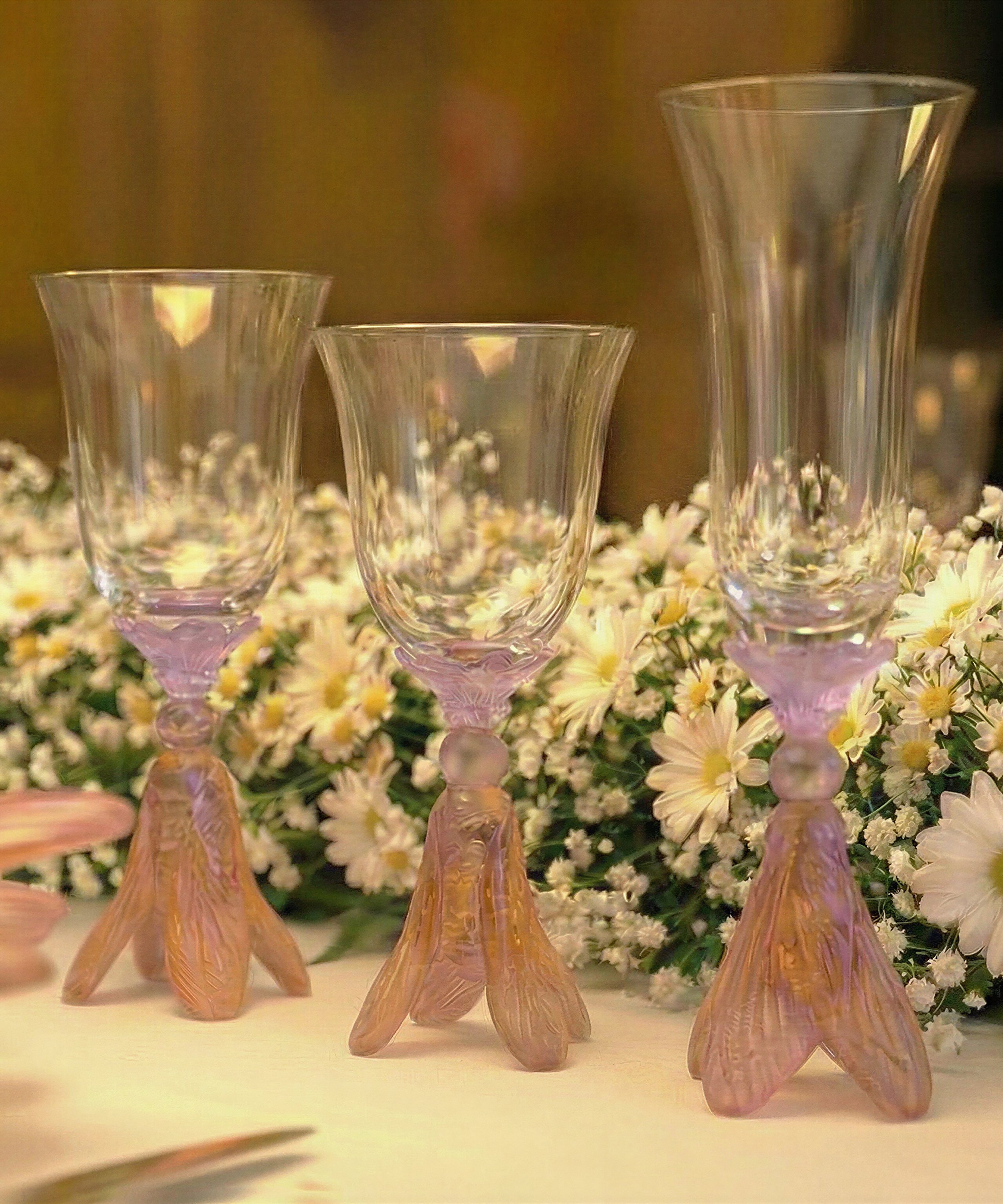 daum-or-d-abeille-coffret-6-verres-vin-cristal image 2