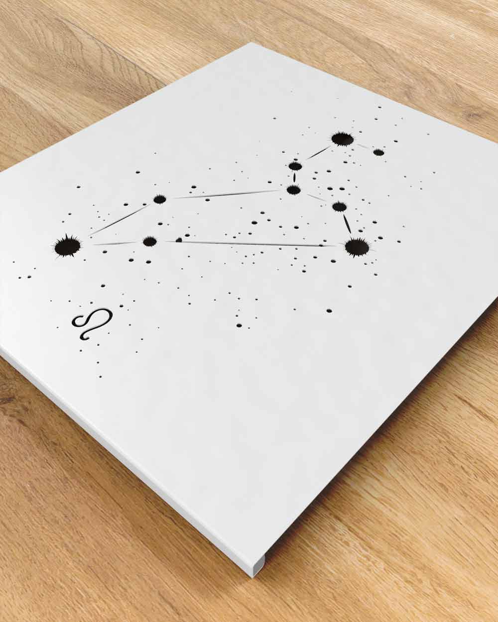 je-suis-art-tableaux-constellation-du-zodiaque-lion-tableau-m-tal image 2