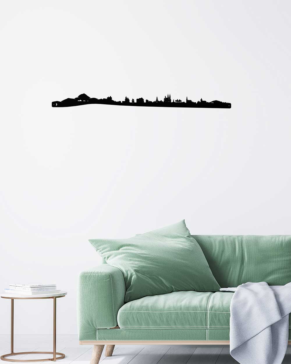 je-suis-art-skylines-france-skyline-clermont-ferrand-silhouette-m-tal image 1