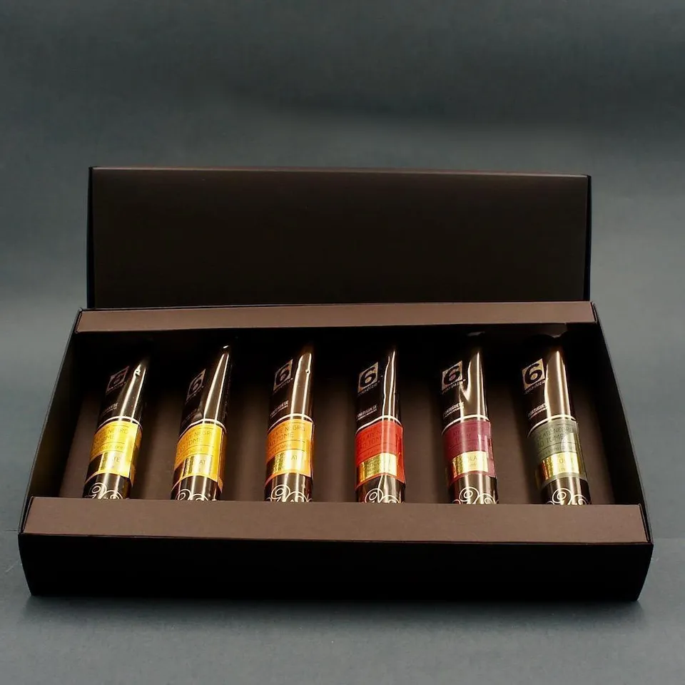 luisa-paix-o-coffret-chocolats-portugais-s-o-tom-6-tubes image 1