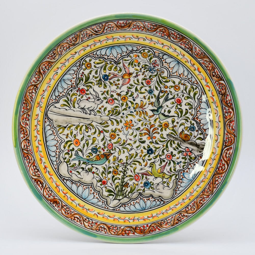 luisa-paix-o-coimbra-assiette-c-ramique-29-cm-peinte-main image 1