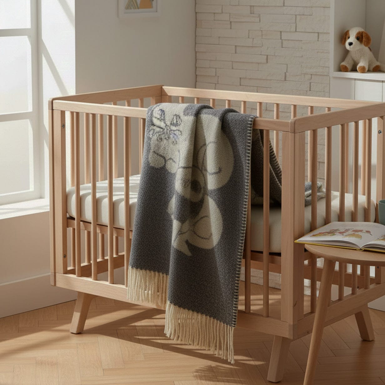 luisa-paix-o-plaid-enfant-laine-vierge-gris-170x125cm image 2