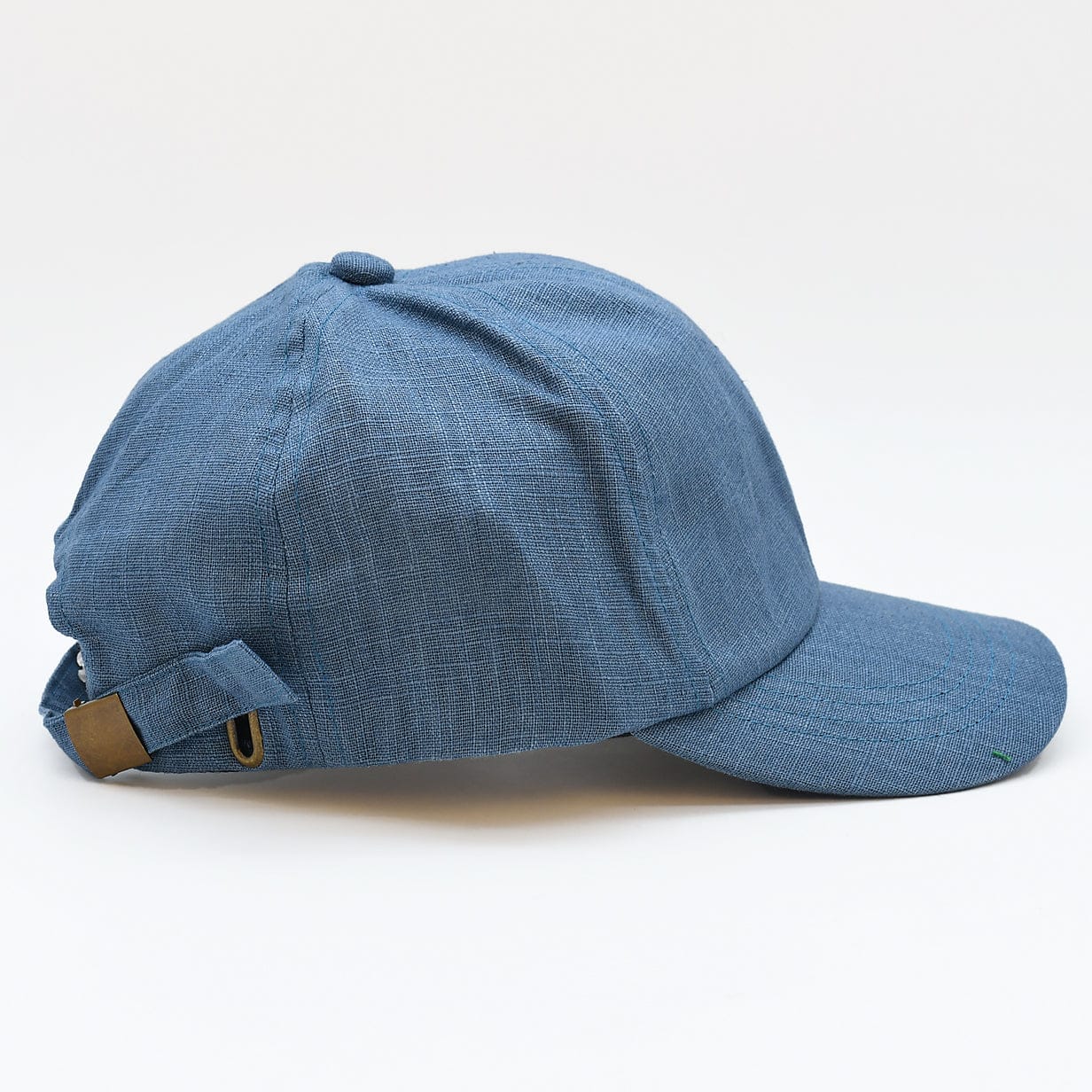 luisa-paix-o-casquette-en-lin-bleu-taille-unique-55-61-ajustable image 5