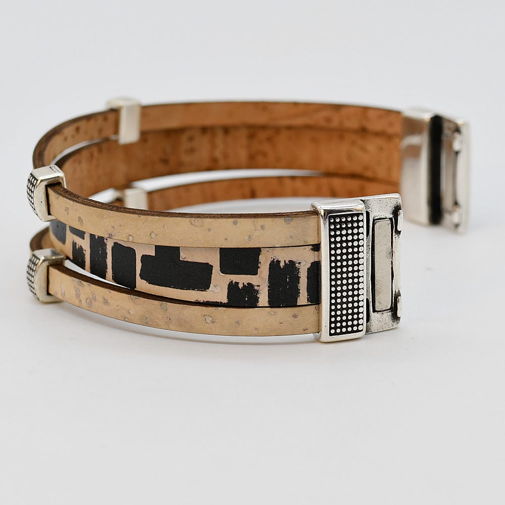 luisa-paix-o-bijoux-bracelet-li-ge-3-lani-res-fermoir-magn-tique image 6