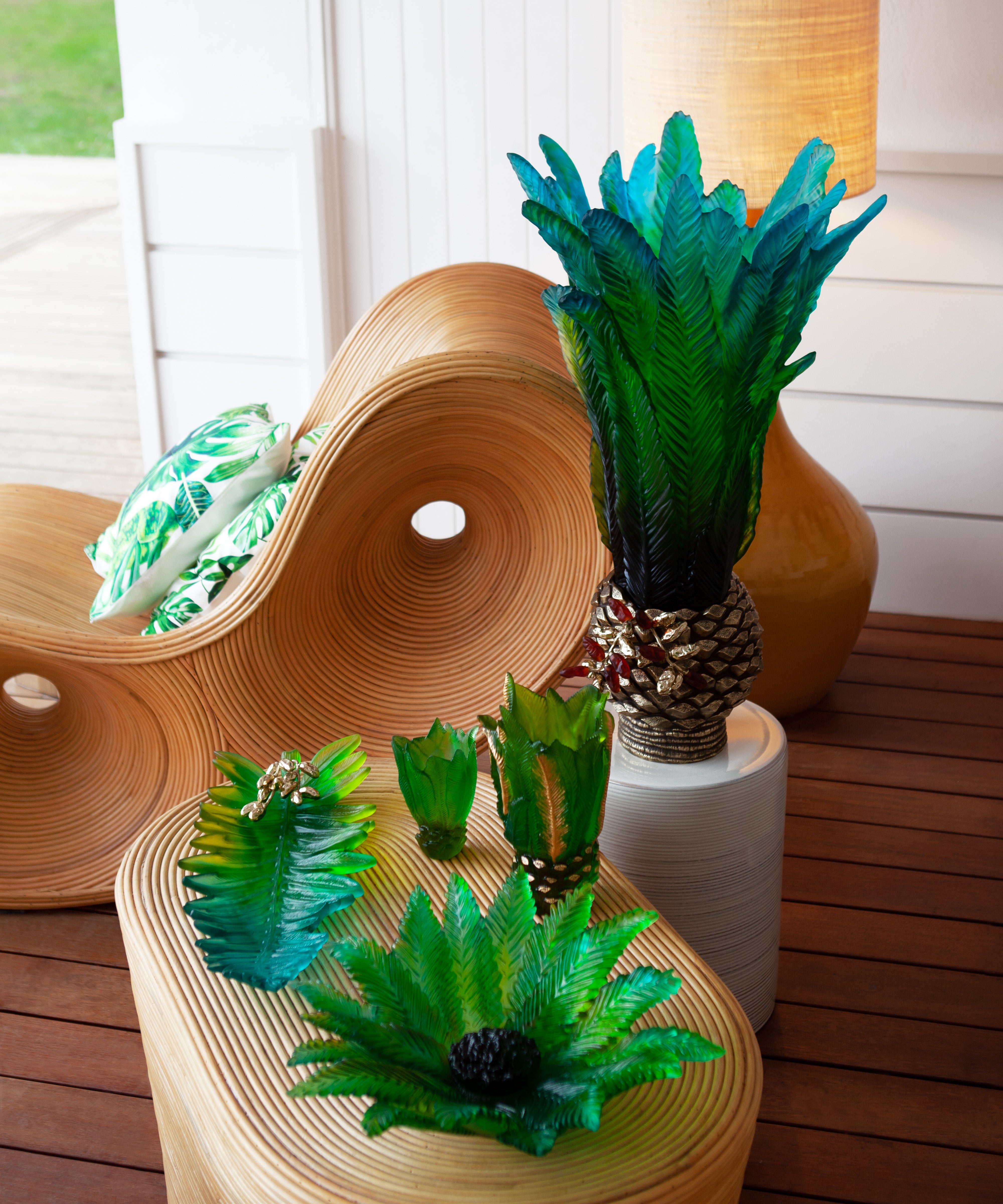 daum-univers-v-g-tal-palm-beach-coupe-feuille-grand-mod-le image 5