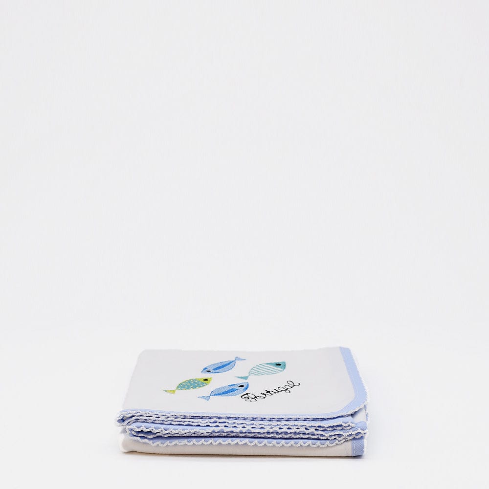 luisa-paix-o-doudou-coton-sardinhas-bleu-62x62cm-doux image 1
