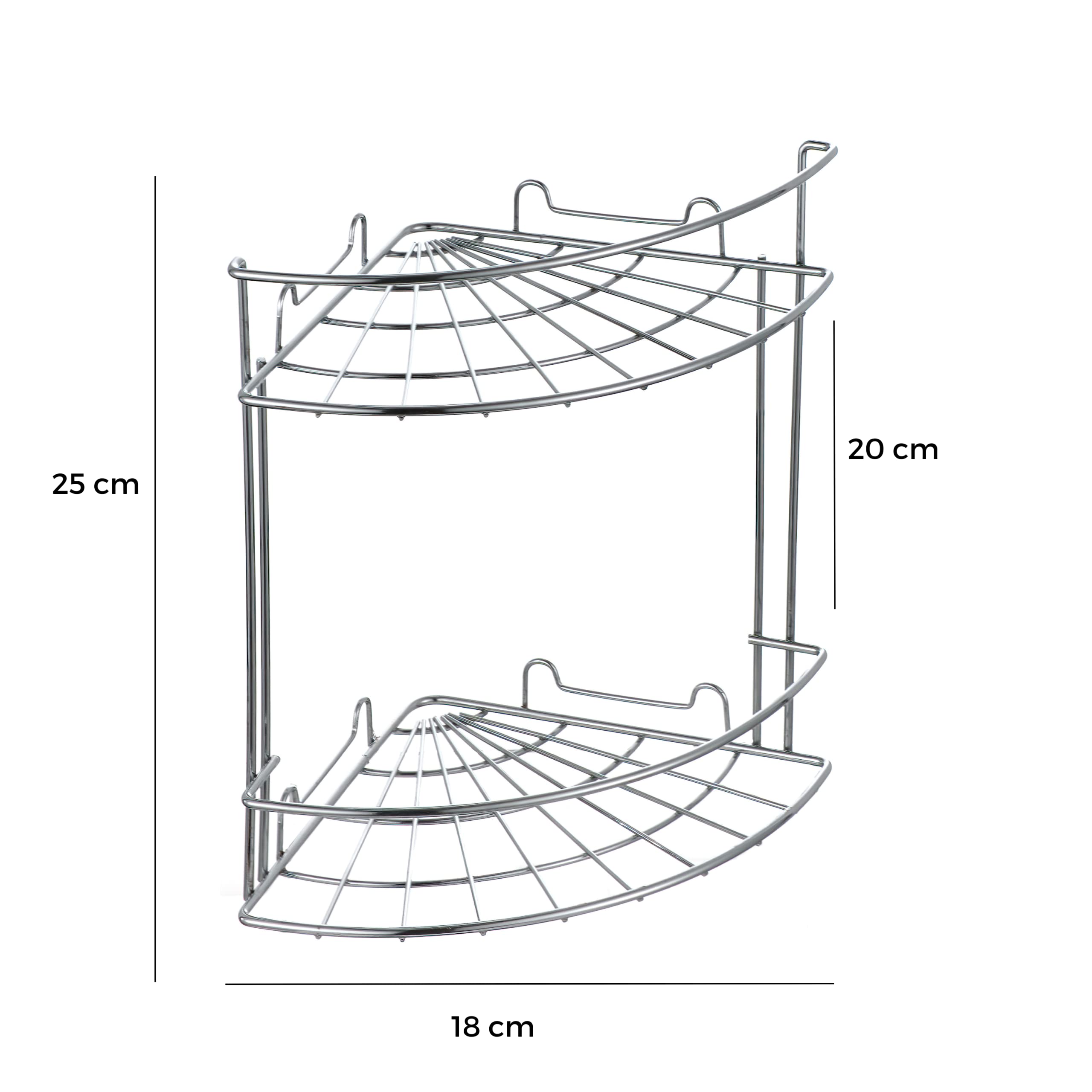 baroni-home-tutto-bagno-tag-re-douche-angle-acier-18x18x25-cm image 3