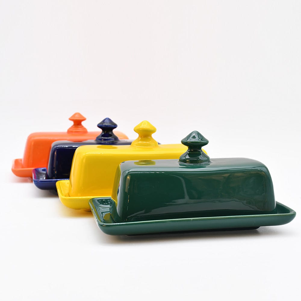 luisa-paix-o-vaisselle-portugaise-beurrier-c-ramique-orange-20-cm image 3