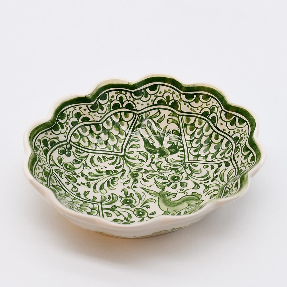 luisa-paix-o-saladier-c-ramique-coimbra-16cm-vert-fait-main image 3